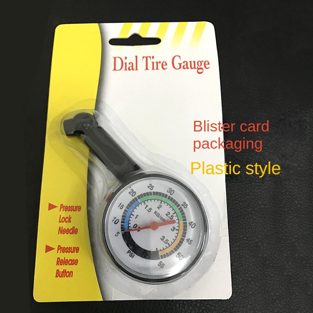Высокоточный высокоточный манометр для шин Инструменты обнаружения Металлический манометр для шин Антиокислительный металлический точный