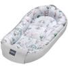 Капсула Baby Nest Pod — капсула для сна для новорожденных — хлопок и бархат — 90x60x12 см — ткацкий станок