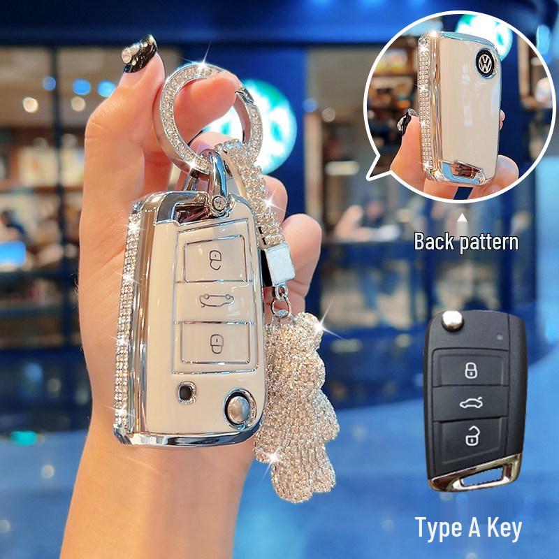 Чехлы для ключей Volkswagen Совместимы с: Magotan, Passat, CC, Sagitar, Polo, Tharu, Tayron, Lavida, Tiguan L, T-Roc