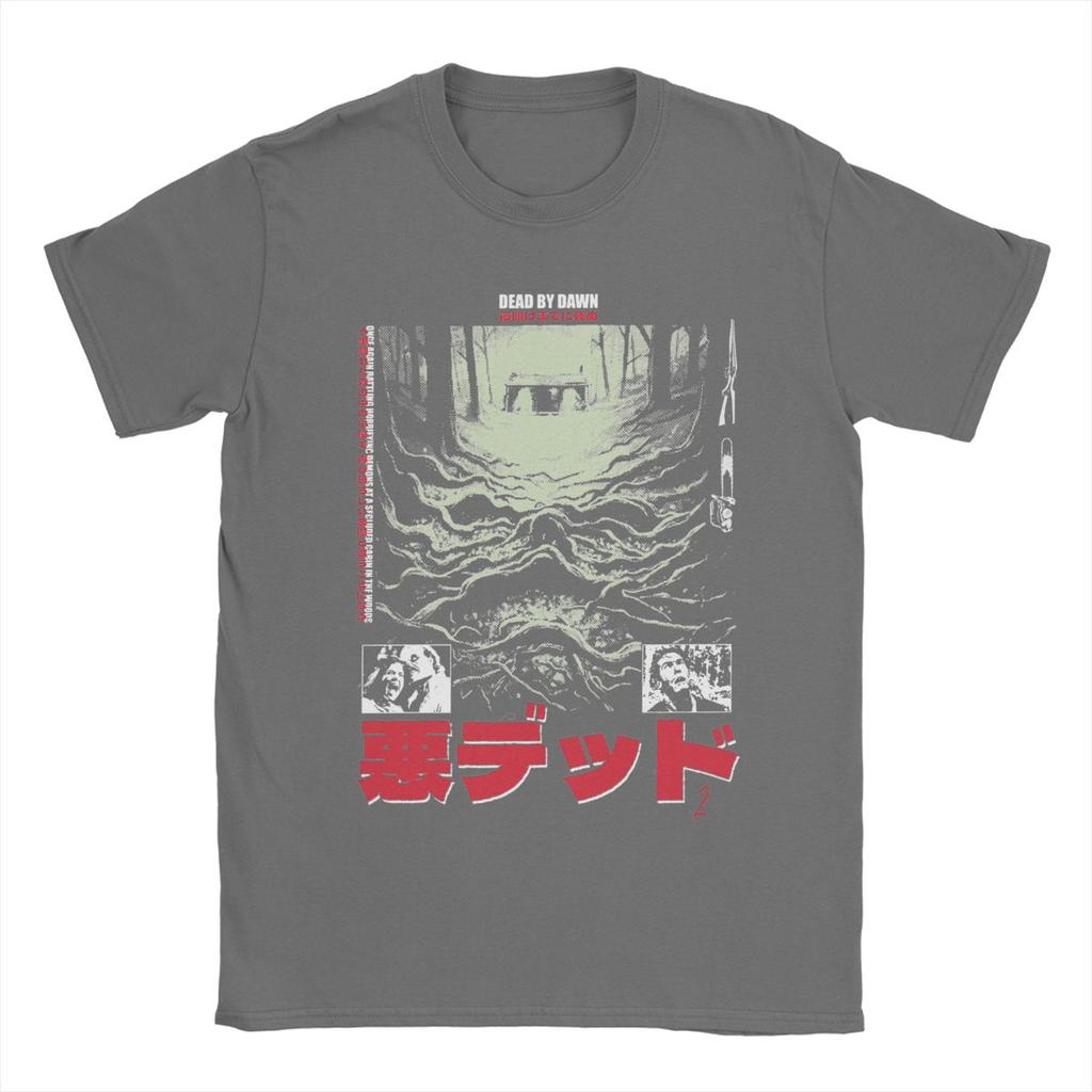 Мужская футболка The Cabin Evil Dead Хлопковые Топы Модные Футболки с коротким рукавом и круглым вырезом Печатные Футболки