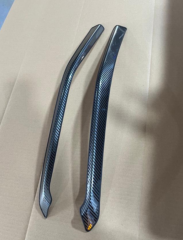 Compatible with 22 Inspire Models: Stainless Steel Front Bumper Trim, Corner Guard, and Center Grille Decorative Strip.