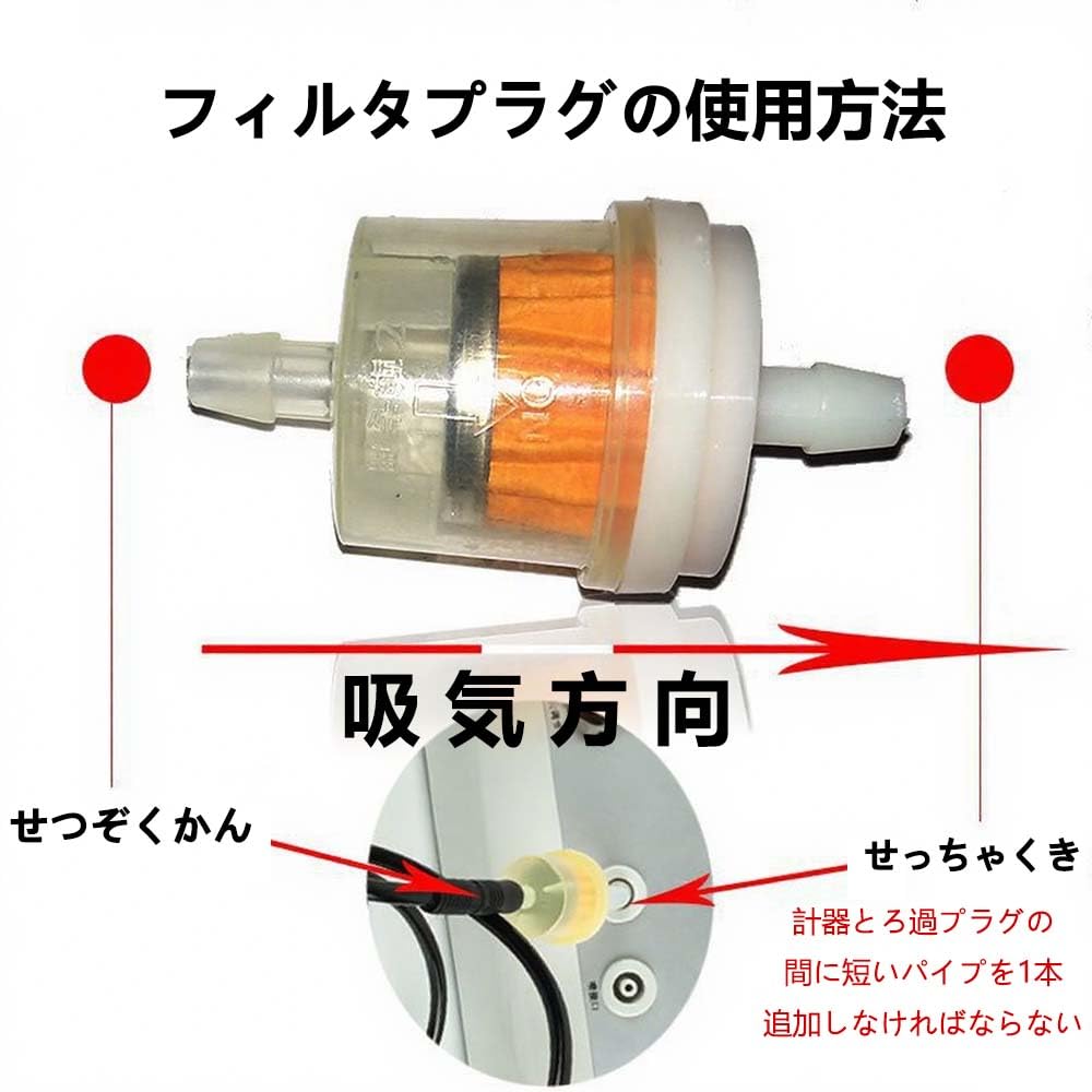Топливный фильтр Samcos, Универсальный мотоциклетный, Бензиновый фильтр, Совместим с внутренним диаметром топливного шланга, 0.2