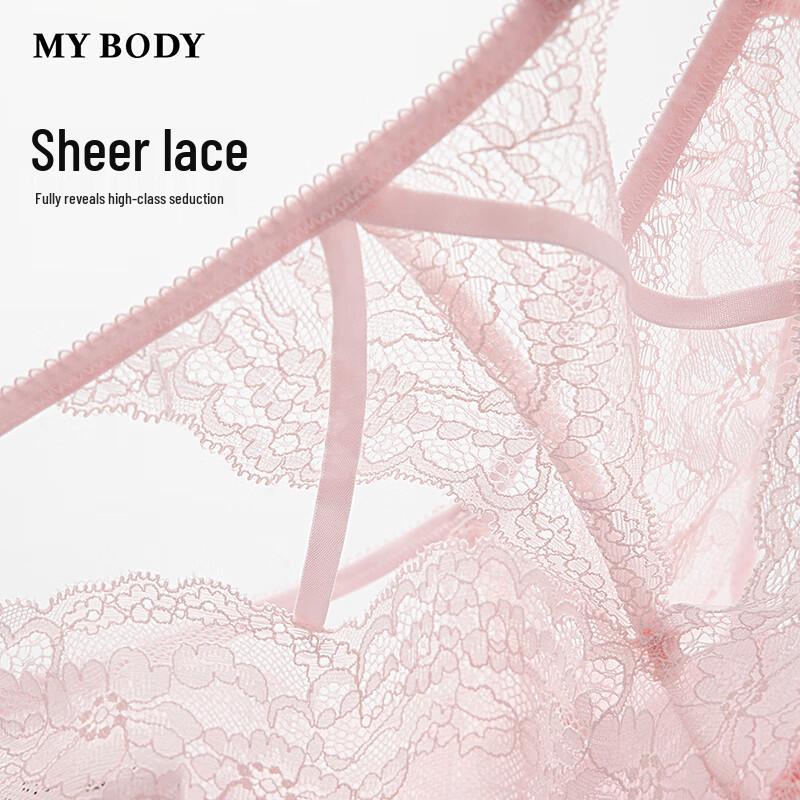 Женские трусы Mybody кружевные с перфорацией, со средней/низкой посадкой