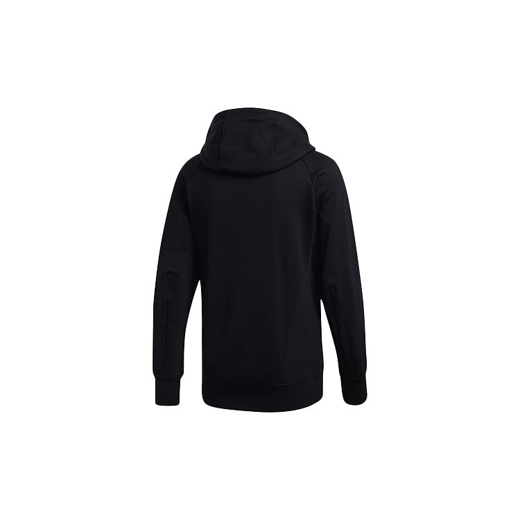 Adidas Мужская куртка с капюшоном на молнии во всю длину X by O, черная DH3382