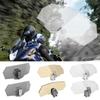 Universal Small Motorcycle Windshield Heightened Height Extension Windshield Motorbike Windscreen Modified Accessories