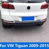 Накладка на противотуманную фару заднего бампера для Volkswagen VW Tiguan 2009-2013 2014 2015 Хромированная защита бампера с противотуманной фарой Автоаксессуары