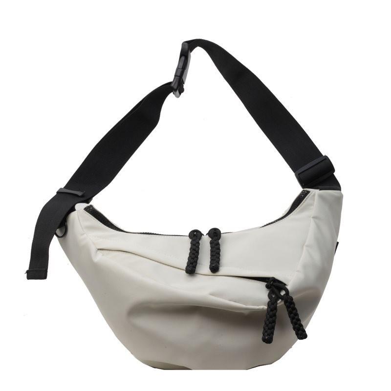 Trendy Gender-neutral Dumpling Bag For Women Stylish Casual Shoulder Bag In Soft Fabric
