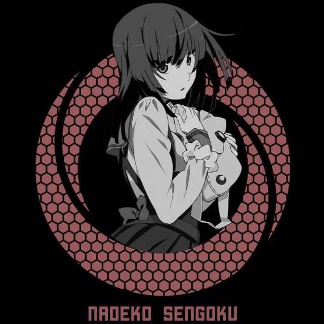 Футболка Monogatari Series Надэко Сенгоку, размер XL