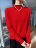 Cozy Mink Velvet Knitted Turtleneck Sweater - Soft, Warm, Loose-Fit for Autumn/Winter