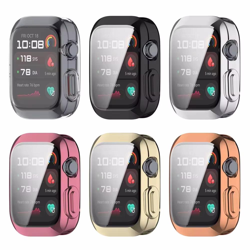 Мягкий ТПУ чехол для Huawei Watch D2, полный чехол-бампер с защитой экрана от царапин, аксессуары для умных часов Huawei D2