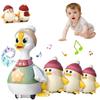 Игрушка для семьи Tummy Duck, игрушка для ползания из АБС-пластика, симпатичные игрушки для ходьбы, для малышей