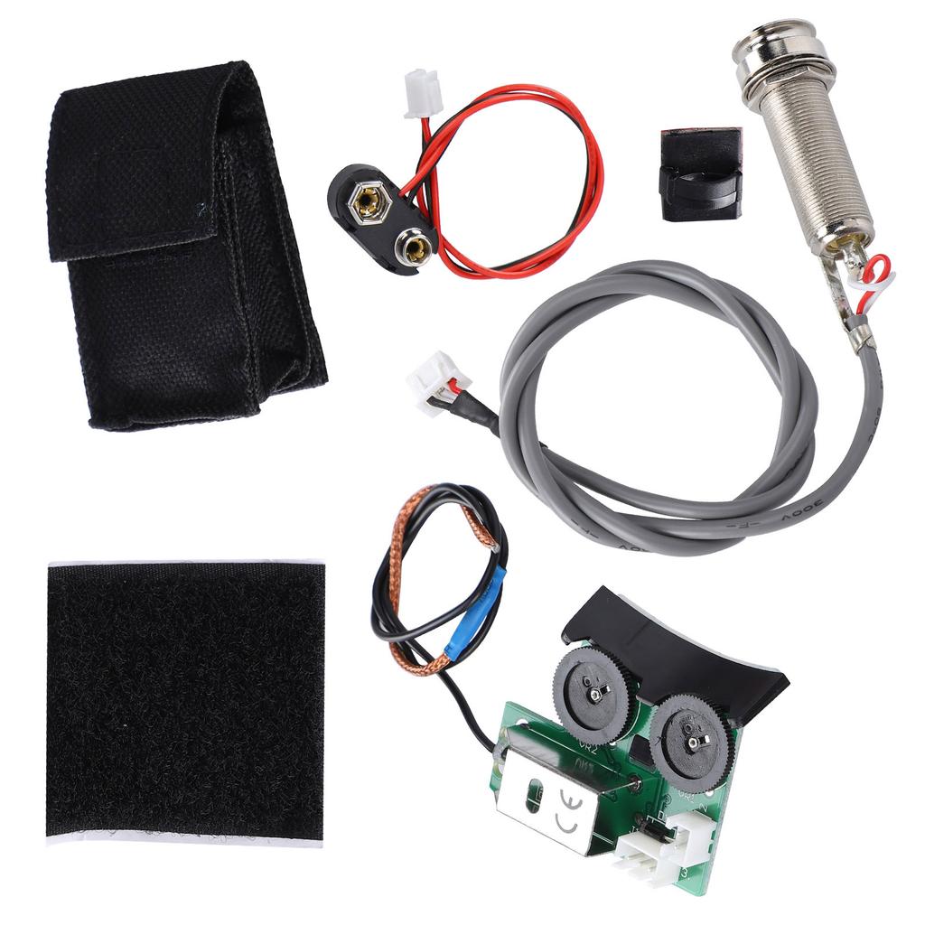 Система звукоснимателей для акустической гитары VT1 Tail Nail Pickup EQ DIY Guitar Accessories