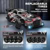 RidzoRi Neuerscheinung: 1:24-Verhältnis-Four-Wheel-Drift-Remote-Controlled-Kartspiel mit stufenloser Geschwindigkeitsregelung