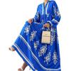 Women's Casual Arabic Style Simple Dress - Abayas for Daily and Vacation Wear
