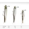 Ftk Minnow Head Jig Black Fishing Lure Soft Pike Lure 5g12g 25g Bass Fishing Shad Soft Lure Boat Seabass Code Lure For Zander