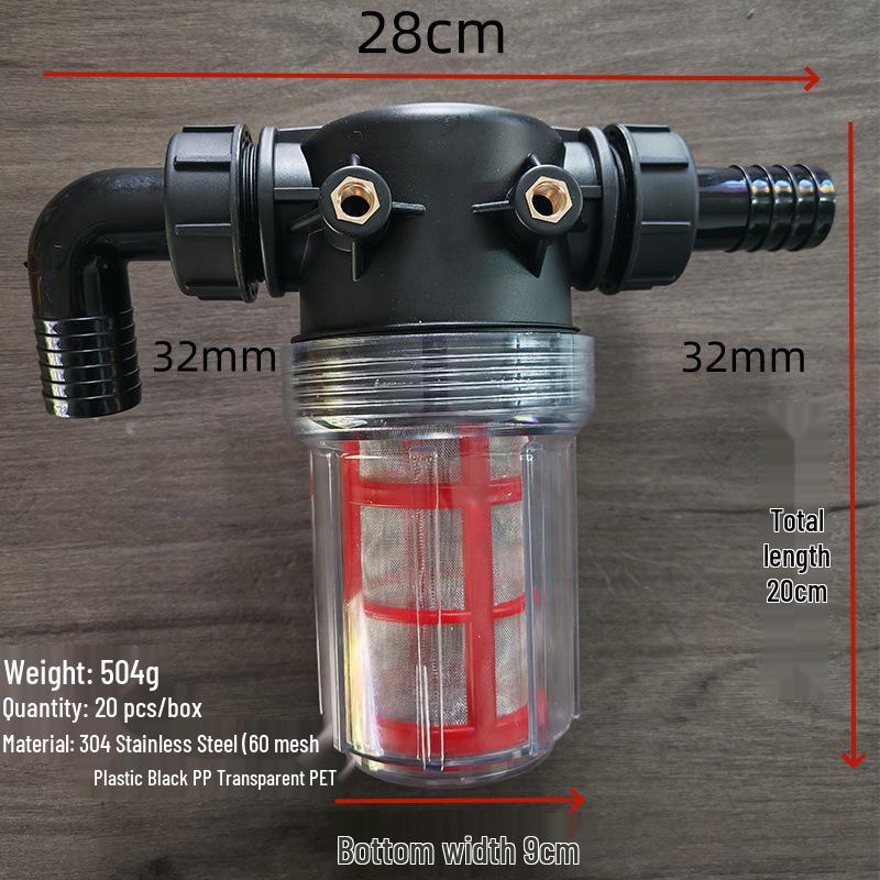 Agricultural Sprayer Water Inlet Filtration System - Pesticide Pump Secondary Filter
