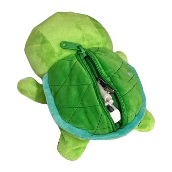 Пенал в форме акулы с застежкой-молнией, вместительная сумка для хранения канцелярских принадлежностей, утолщенный бархатный органайзер для принадлежностей для письма