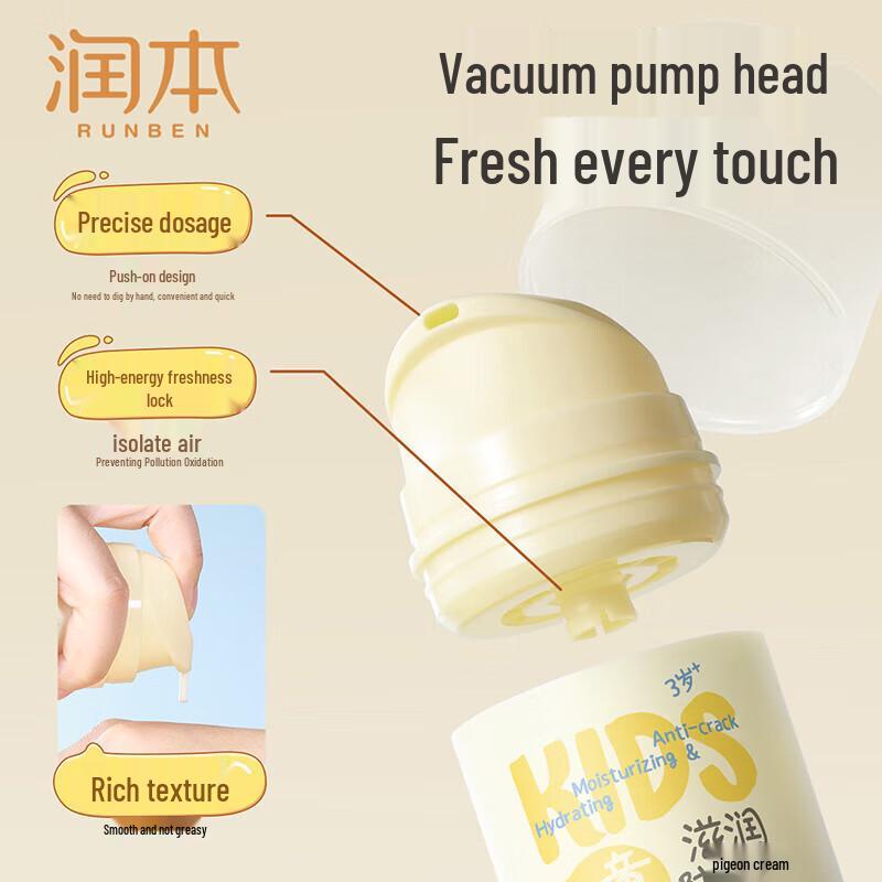 Runben Kids Anti-Chapping Cream & Fulinmen Soybean Oil Bundle