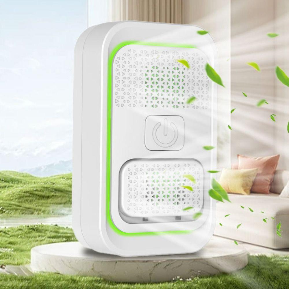 Portable Air Cleaner US UK EU Plug Plug-In Air Purifier Negative Ion Generator Bedroom