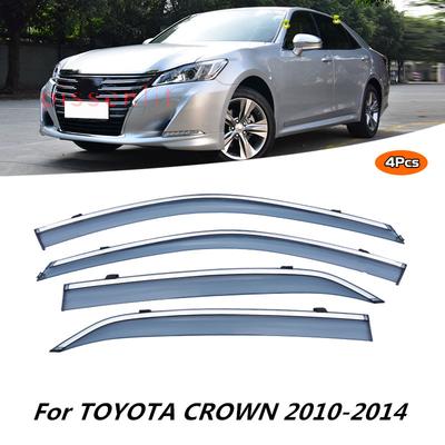 Для TOYOTA CROWN S210 2015-2024 Аксессуары для оконных козырьков Дефлекторы Козырьки Дождевик Дверной козырек Вентиляционные шторки Вентиляционный козырек