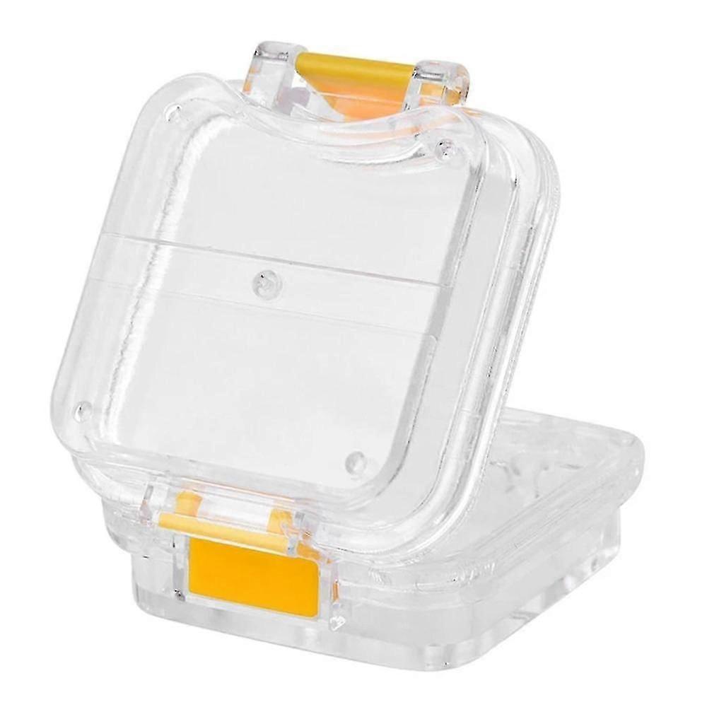 Dental Lab Supply 50pcs Plastic Denture Tooth Box With Film Denture Storage Box Membrane Tooth Box