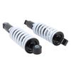 2Pcs Shock Absorber 250mm Hole Distance 450lbs Load Bearing Adjustable Damping for 50cc 70cc 90cc 110cc Dirt Pit Bike