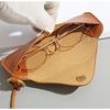 With Hanging Rope Sunglasses Bag PU Leather Reading Glasses Box Eyewear Protector  Boys Girls