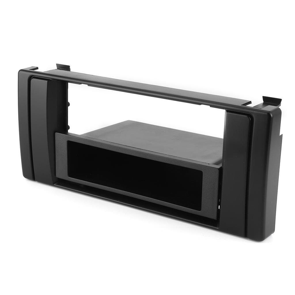 1 Din стерео радио Fascia Dash Panel Frame Interior Accessories Подходит для 5 серии E39 X5 E53