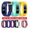 Soft Wristbands Replacement Silicone Bracelet Strap for Fitbit Ace 2 Inspire HR Watch Band
