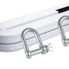 Durable High Strength Trailer Winch Strap (Up To 6 Ton) 5 Meters Towing Ropes with Hook for Car Rescue Equipment