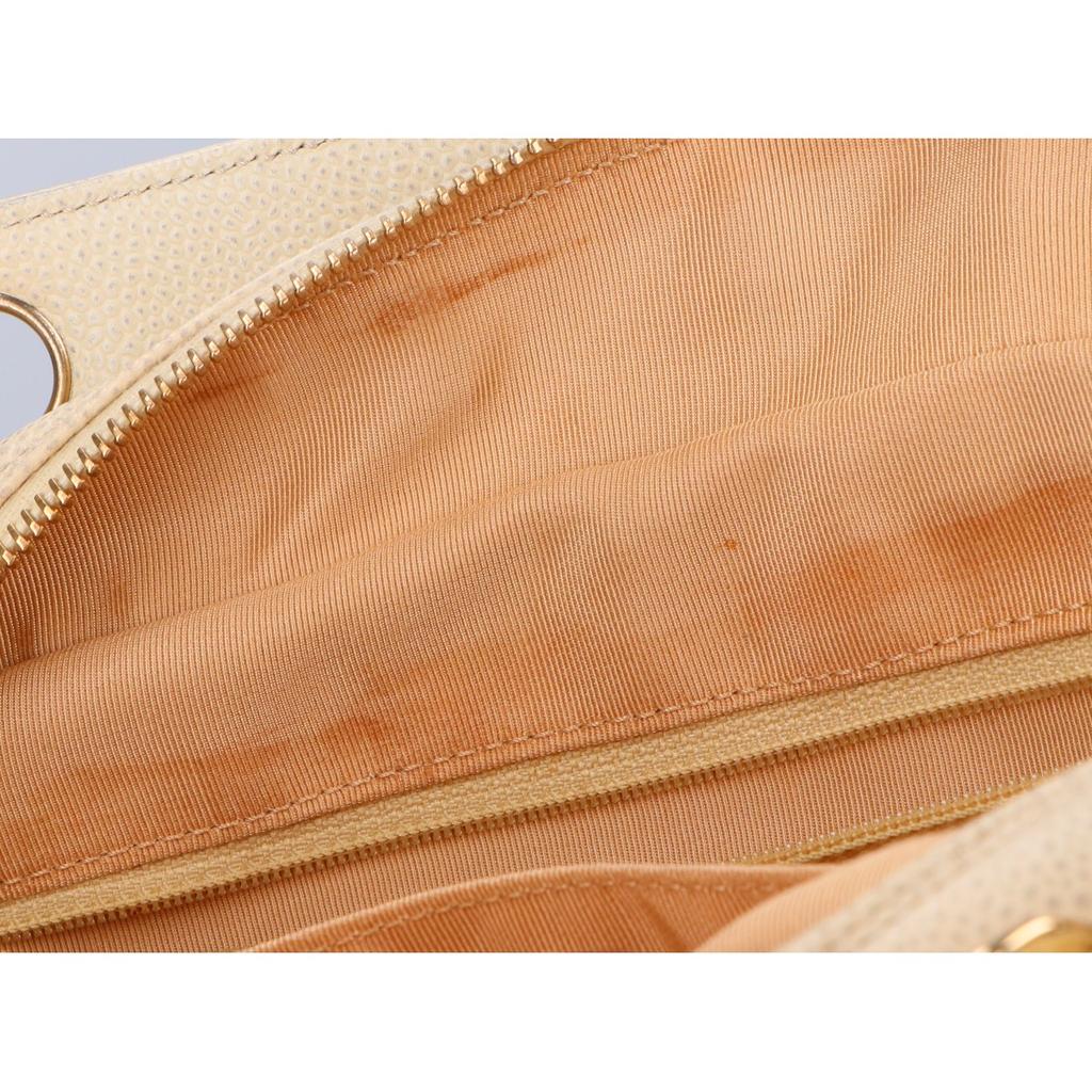 Chanel No. 8 Standard Chain Tote Bag Caviar Handbag IvoryUsed