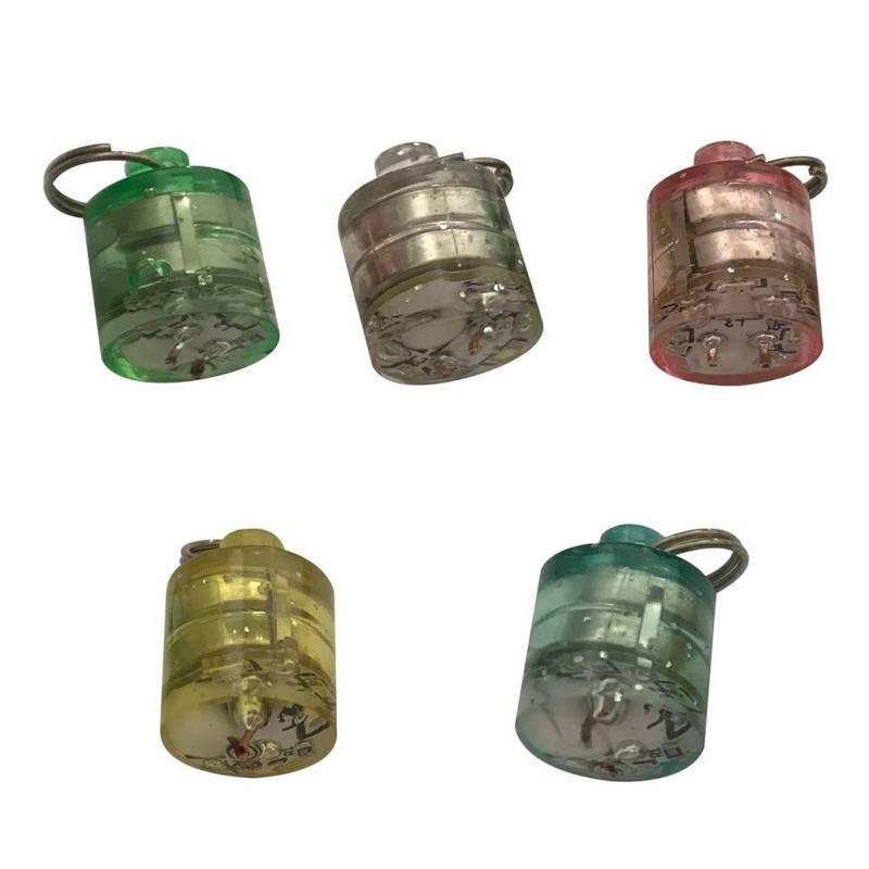 5 цветов подводный мини-электронный светильник для рыбалки, лампа для привлечения рыбы, светодиодный мигающий светильник для рыбалки, приманки для кальмара