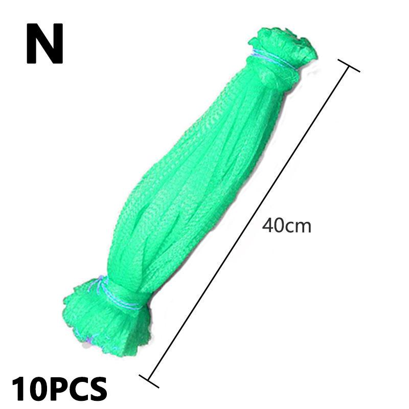 100 шт., сумка для хранения органайзера, пластиковая нейлоновая сетка, сетчатая сумка для садоводства, овощей, игрушек, фруктов