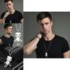 Cool Titanium Steel Robot Necklace For Men And Women With Hip Hop Punk Street Style