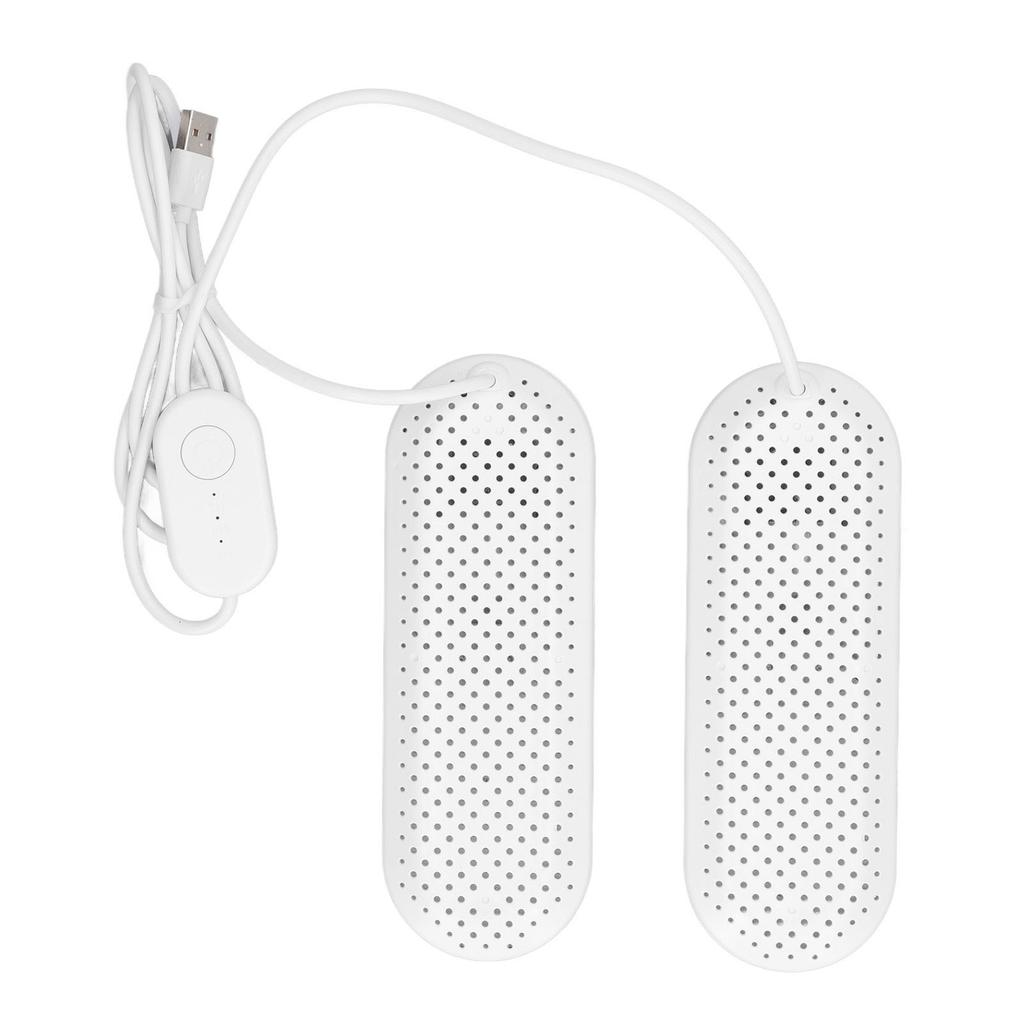 Бытовая USB-сушилка для обуви, студенческое общежитие, дезодорирующая сушилка для обуви для взрослых с таймером, белая