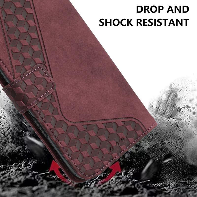 12 Pro Чехол для Xiaomi 12 Pro Чехол 3D Геометрический флип-кошелек Чехол для Xiomi Xiaomi Mi 12 Pro 12X 12 Lite Чехлы для телефонов Coque