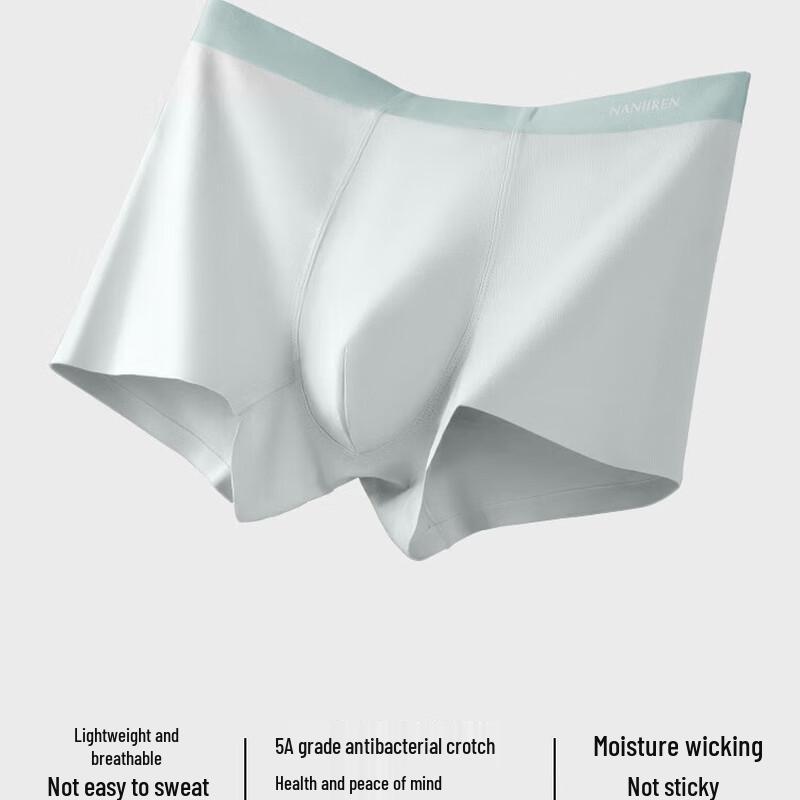 Мужские модальные бесшовные трусы-боксеры Nanjiren