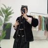 Новая шуба из норки в китайском стиле, короткий топ из норки, новая женская имитация норки в китайском стиле