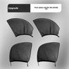 2/4pcs NEW Mesh Sun Visor Protection Window Films Car Sun Shade Styling Accessories Auto UV Protect Curtain Side Window Sunshade
