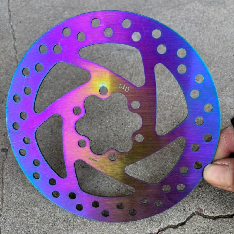 1 Комплект Для Электросамоката Kukirin G2 Pro/G2 Max 140 мм Нержавеющая Сталь Тормозной Диск Ротор Запчасти Для Kukirin Дисковых Тормозов Запасные