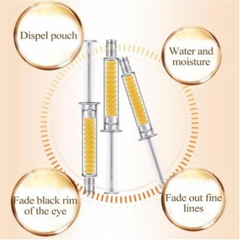 Water Light Needle Eye Cream Увлажняющий крем для кожи вокруг глаз для удаления мешков под глазами Dark Circle Fat Granule Collagen Eye Cream