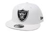 New Era 9Fifty Las Vegas Raiders NFL Free Size Cap, White,