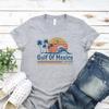 Retro Sunset Gulf of Mexico Since 1550 Tshirt Mexico Beach Shirt Men Women Short Sleeve T-shirts Protest Tee Streetwear Tshirt