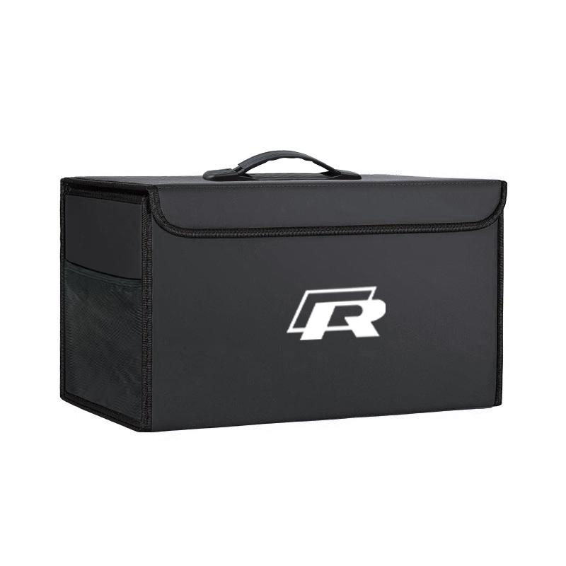 2026 Hot For Volkswagen VW Portable Car Trunk Storage Box Foldable Organizer Accessories For VW GTI Polo Golf Passat Tiguan Arte