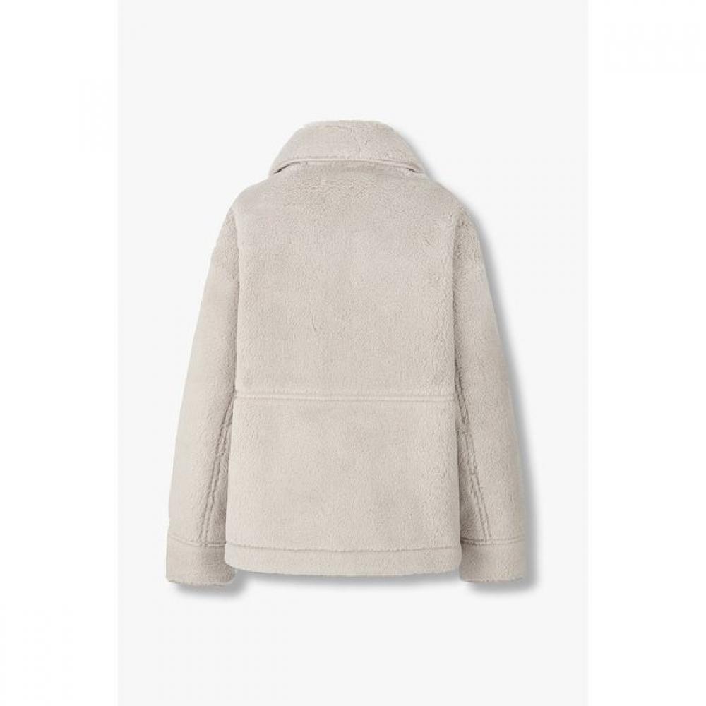 Studio Tomboy Oversized Shearling Synthetic Mustard 9175461983