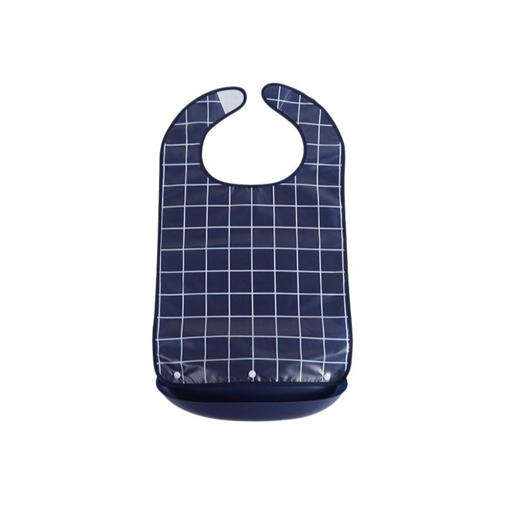 Waterproof Elderly Bib Large Size Eating Smock Comfortable Adult Feeding Bib Adult Feeding
