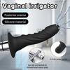 Silicone Enema Irrigator Anal Plug Anal Beads Vaginal Anal Cleansing Devices Butt Plug Adult Sex Toys Gay Couple Masturbator 18+