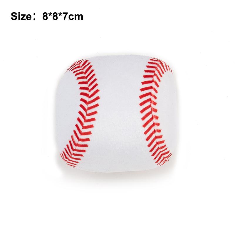 Устойчивая плюшевая бейсбольная бита, бейсбольная игрушка для собак, мягкая пищащая бейсбольная бита, игрушка для собак, интерактивная игрушка для домашних животных, товары для животных