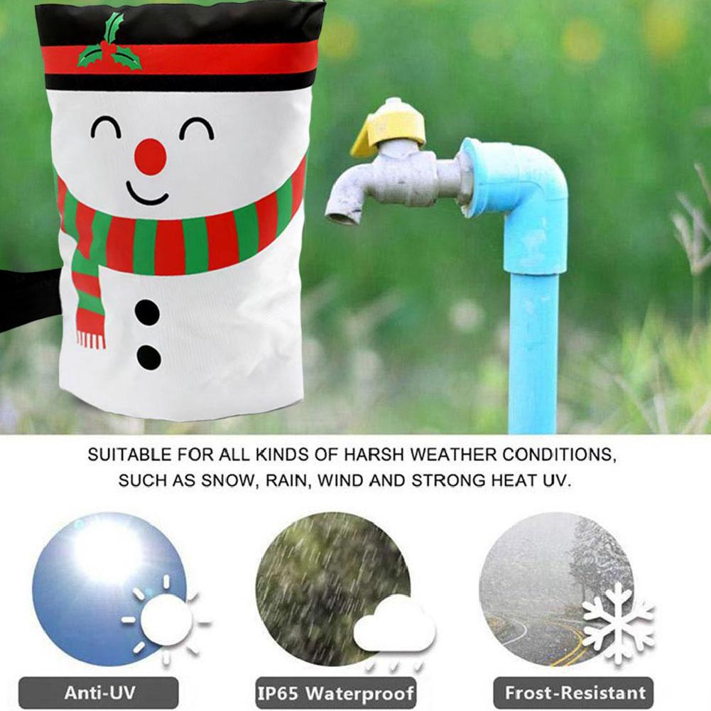 Новый зимний водонепроницаемый уличный кран крышка кран антизамерзающий носок труба многоразовый защитный P G8Y1