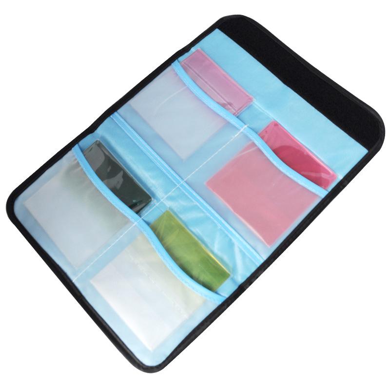 SLR Camera Lens Filter Storage Bag Foldable Pouch For UV CPL ND Filter Wallet Lens Adapter Ring Storage Case